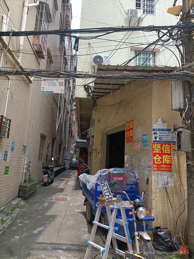 广州番禺区沙溪村,治安监控系统光纤熔接