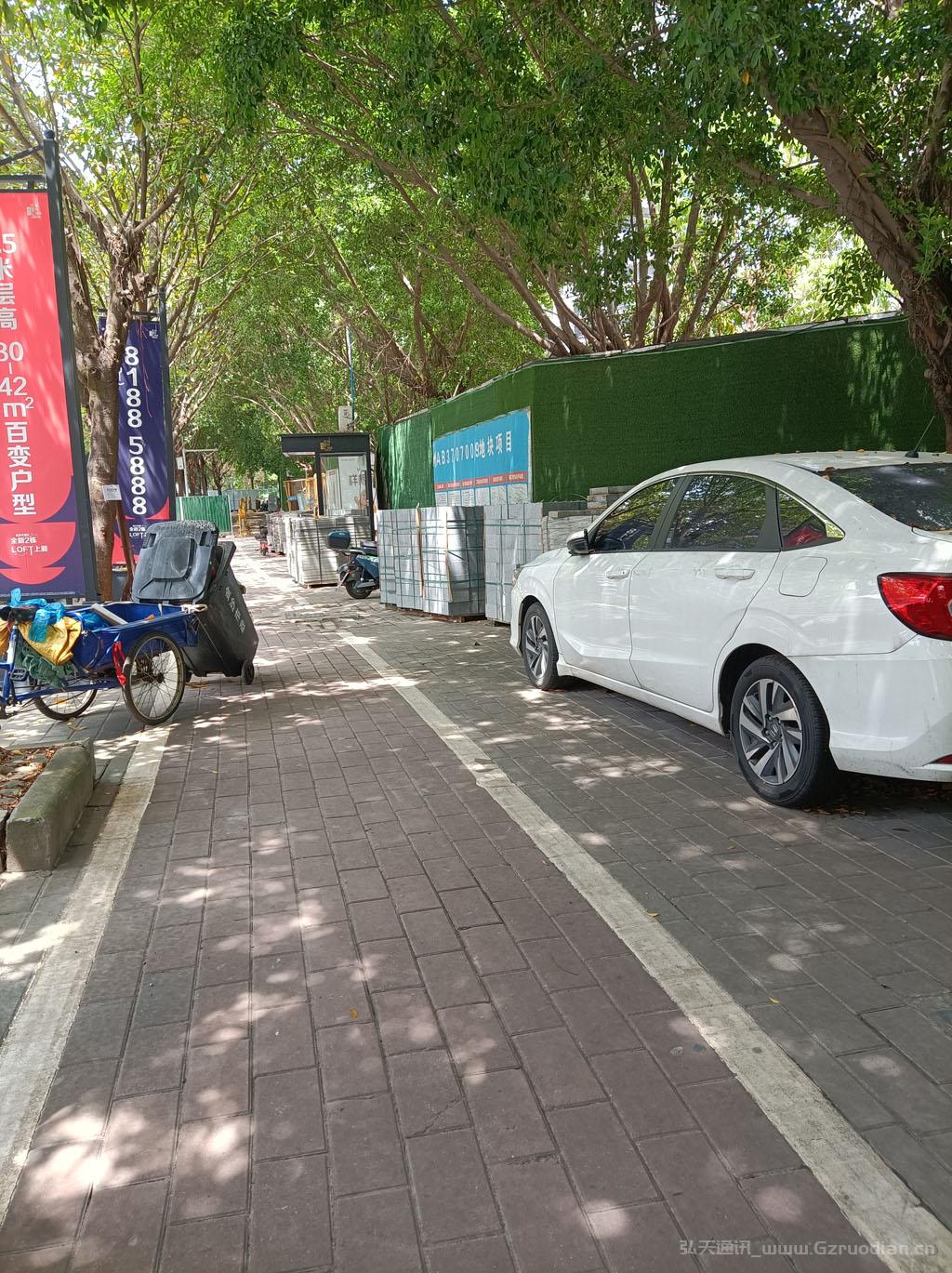 广州市白云区金沙洲路段,入户光纤熔接